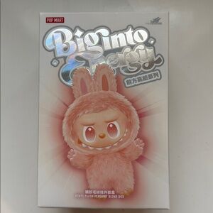 Pop Mart Big Into Energy Vinyl Plush Pendant Blind Box- LOVE